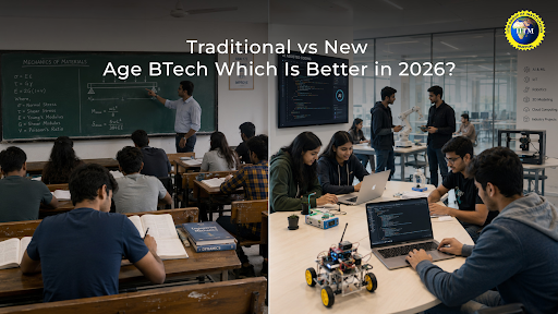 Traditional vs New Age BTech