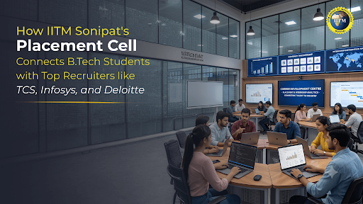 How IITM Sonipat's Placement Cell Connects B.Tech Students with Top Recruiters like TCS, Infosys, and Deloitte