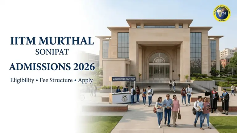IITM Murthal Sonipat Admissions 2026